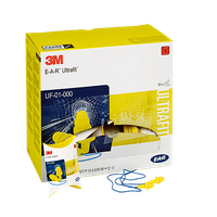 Gehörschutzstöpsel 3M EAR gelb Kunst- - stoff mit Lamellen, 1 Paar (50 Stk./Box)