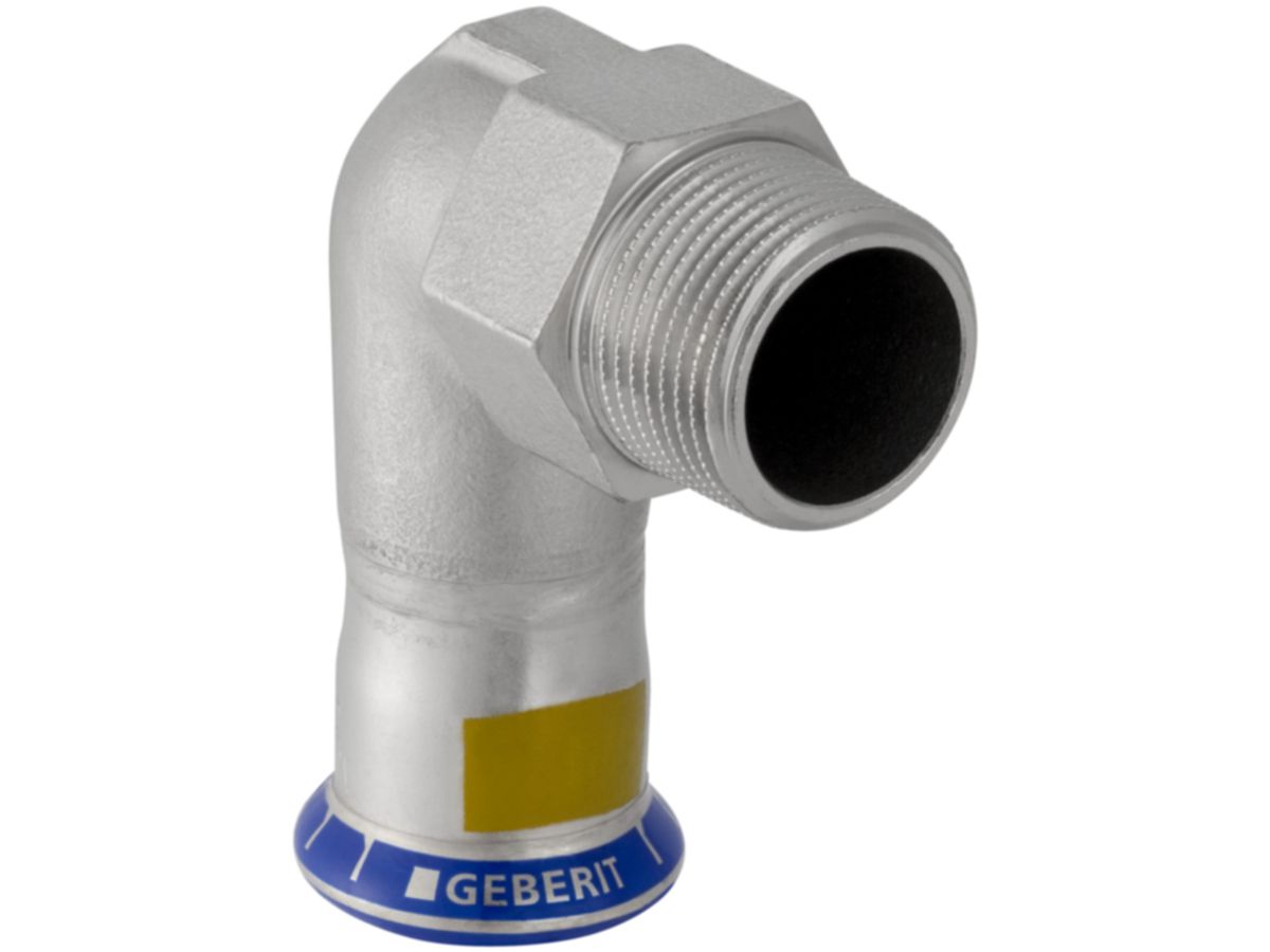 MPF-Übergangswinkel AG 90° Gas  35-11/4"