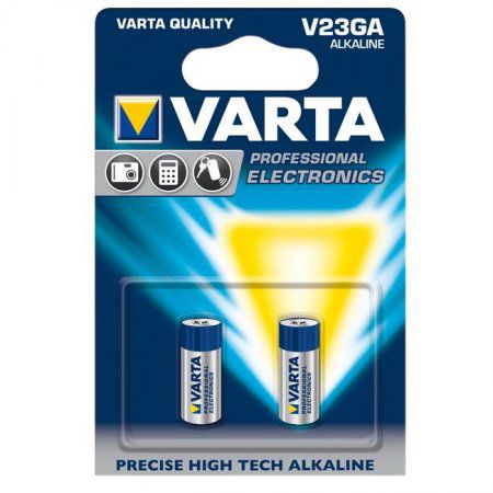 Batterie Primär Alkalin Mangan 12V, 2Stk - V23GA
