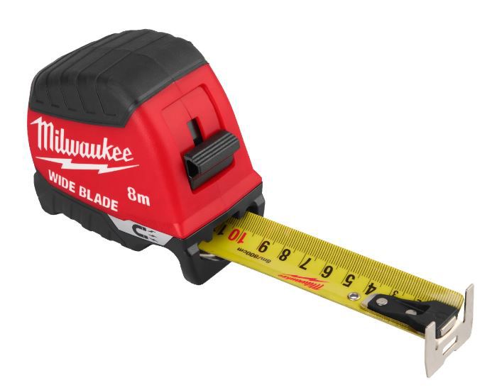 Bandmass 8 m 33m magnetisch,breites Band - Milwaukee, Premium