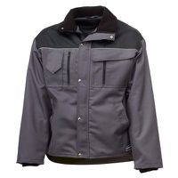 Winterjacke grau/schwarz - permanent Wasser und Schmutz abweisend