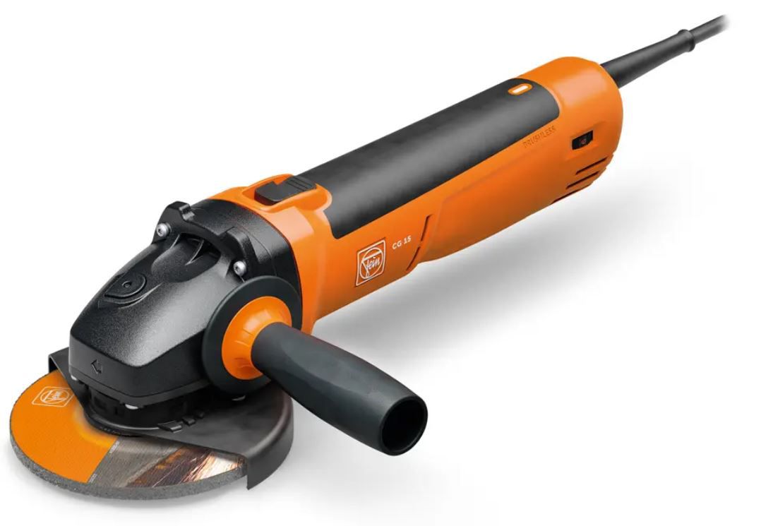 Winkelschleifer Fein CG15-125 BL - 1500W, geschlossener PowerDrive Motor