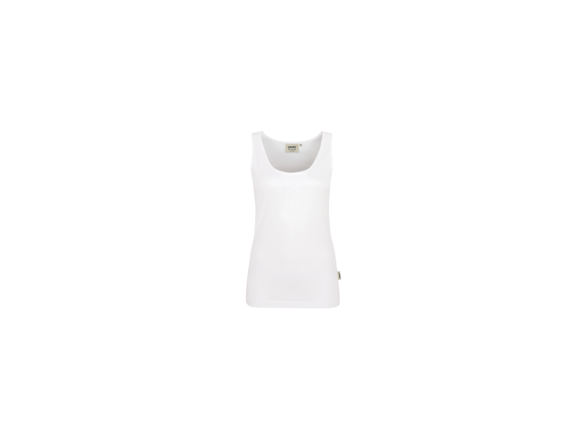 Damen-Tanktop Classic Gr. L, weiss - 100% Baumwolle, 160 g/m²