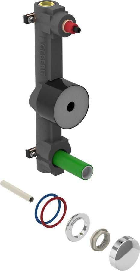 Geberit Wasserstrecke Rp 3/4" - mit Unterputzabsperrventil JRG LegioStop