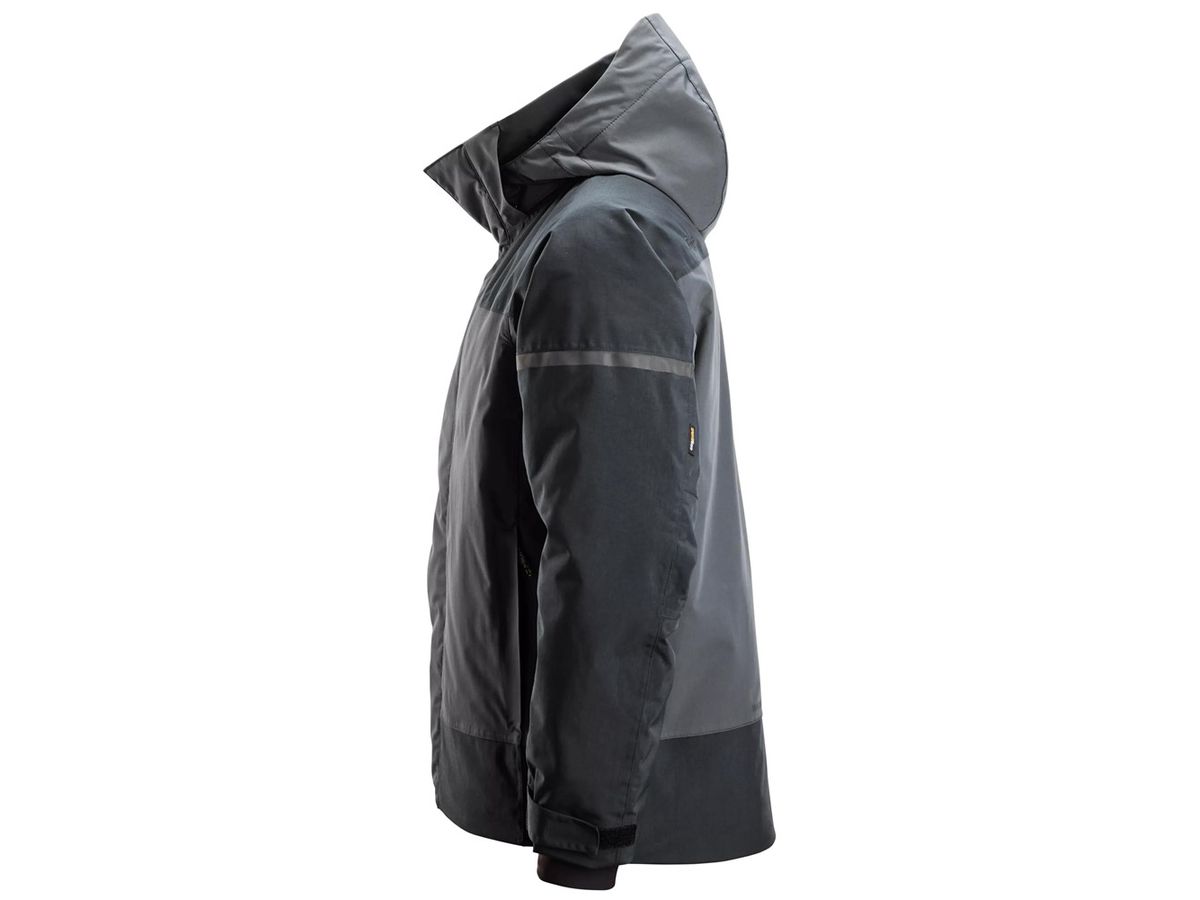 Winterjacke AllroundWork - Snickers, grau/grau, wasserdicht