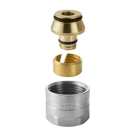 Anschlussverschraubung PushFit - zu Eurokonus 3/4"