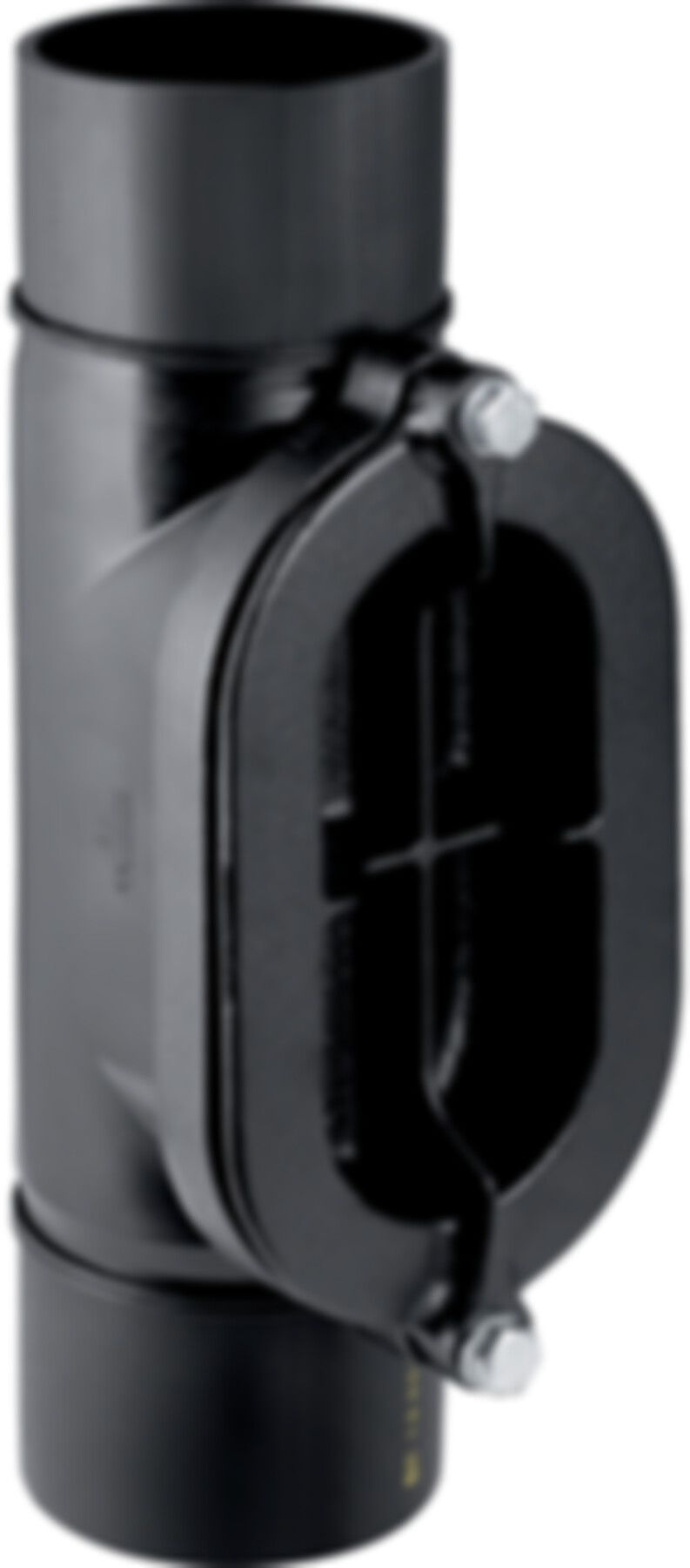 Geberit PE Putzstück 90° - Verschlusskappe PP