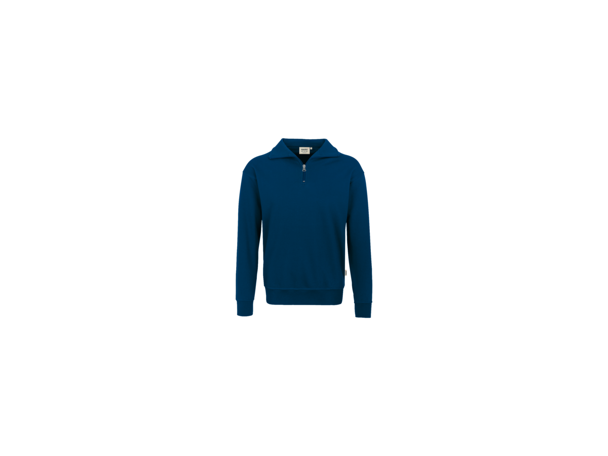 Zip-Sweatshirt Premium Gr. M, marine - 70% Baumwolle, 30% Polyester, 300 g/m²