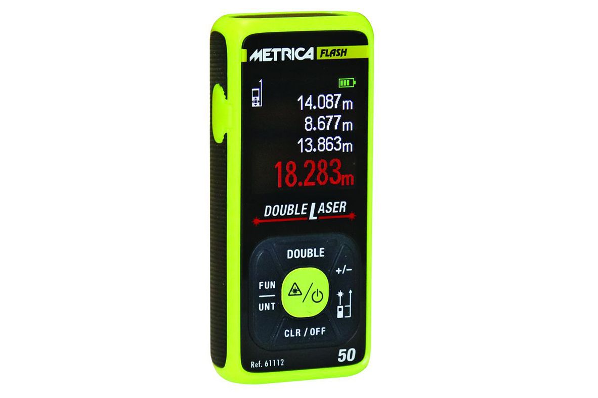 Laser Distanzmesser METRICA DOUBLE 50 - Reichweite 50m