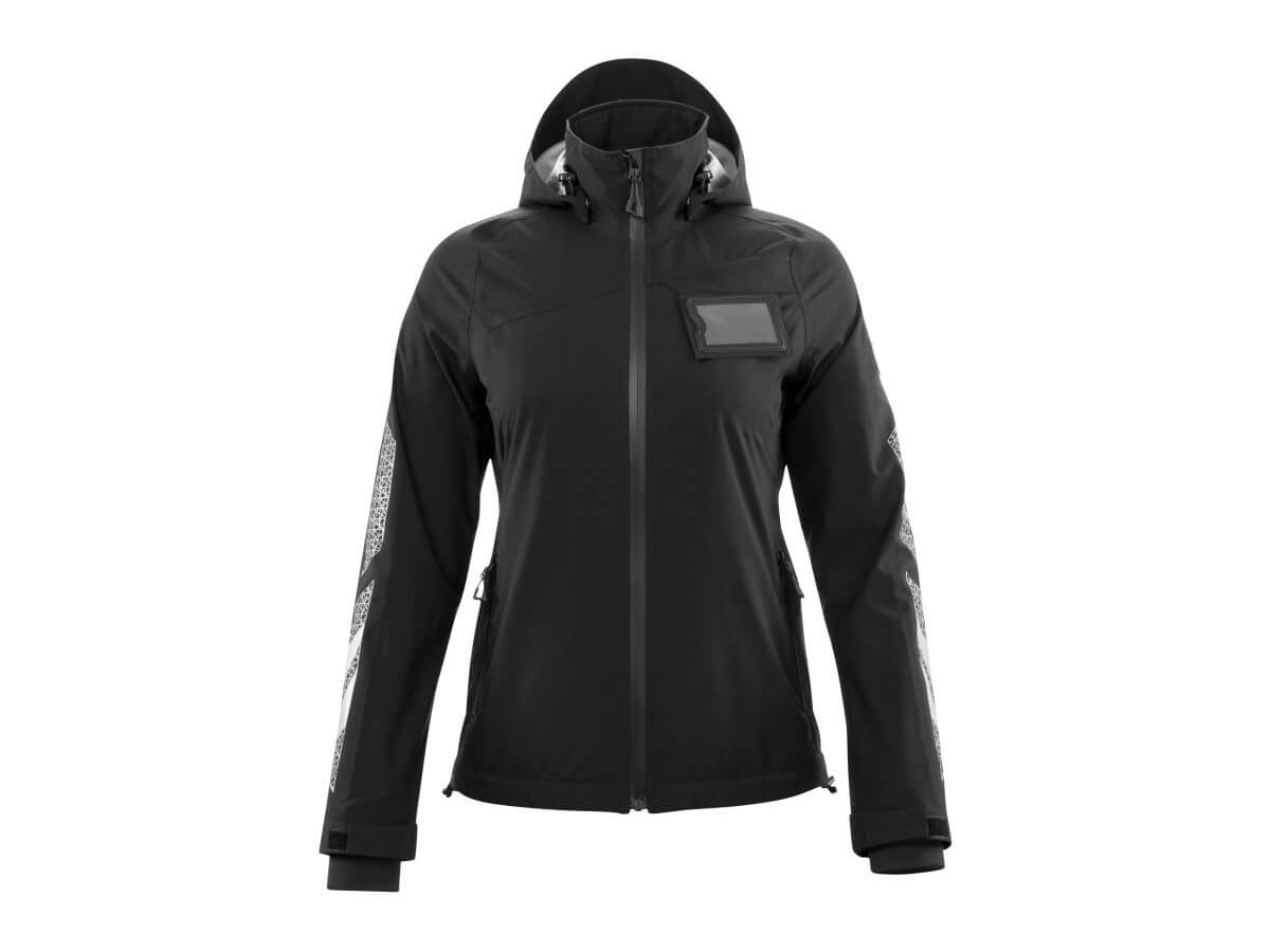 Hard Shell Jacke Damen - schwarz, leicht