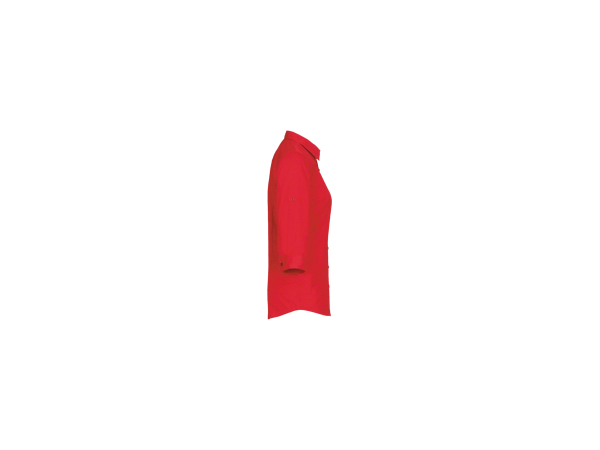 Bluse Vario-¾-Arm Performance Gr. M, rot - 50% Baumwolle, 50% Polyester, 120 g/m²