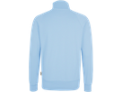 Sweatjacke College Gr. XL, eisblau - 70% Baumwolle, 30% Polyester, 300 g/m²