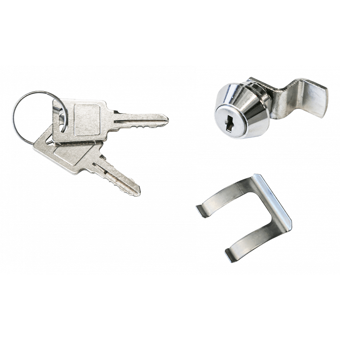 Briefkastenzylinder HUBER 15 mm - Schloss mit 2 Schlüssel und Feder