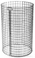 Kompostsilo verzinkt 97 cm, 50x50x3 mm