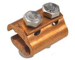 Bodendrahtklemme für Erdleiter im - Erdbereich, Schraube Inox A4 M8x35