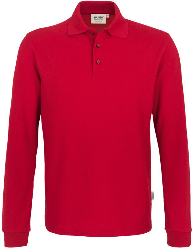 Longsleeve-Poloshirt Performance - 50 % Baumw. 50 % Polyest. 220 g /m²