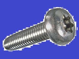 Gewindefurchende Linsenschraub. INOX A2 - Kopf ISO 14583 DIN 7500 mit Gleitschicht