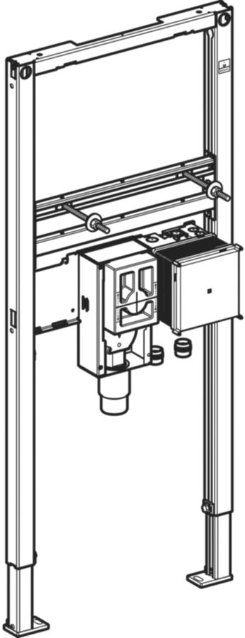 Geberit Duofix Element für Waschtisch - 112 cm Standarmatur mit Unterputzfunktio