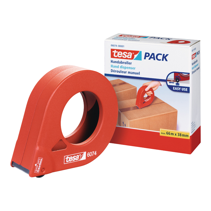 Abroller TESA - mit Metallmesser und Metallgehäuse