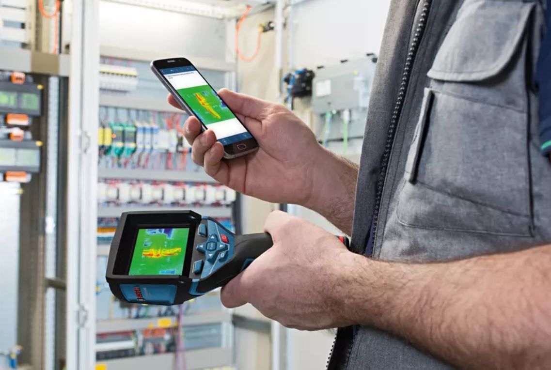 Wärmebildkamera GTC 400 C 12V - Bosch in L-Boxx inkl. 1 Akku 2.0 Ah