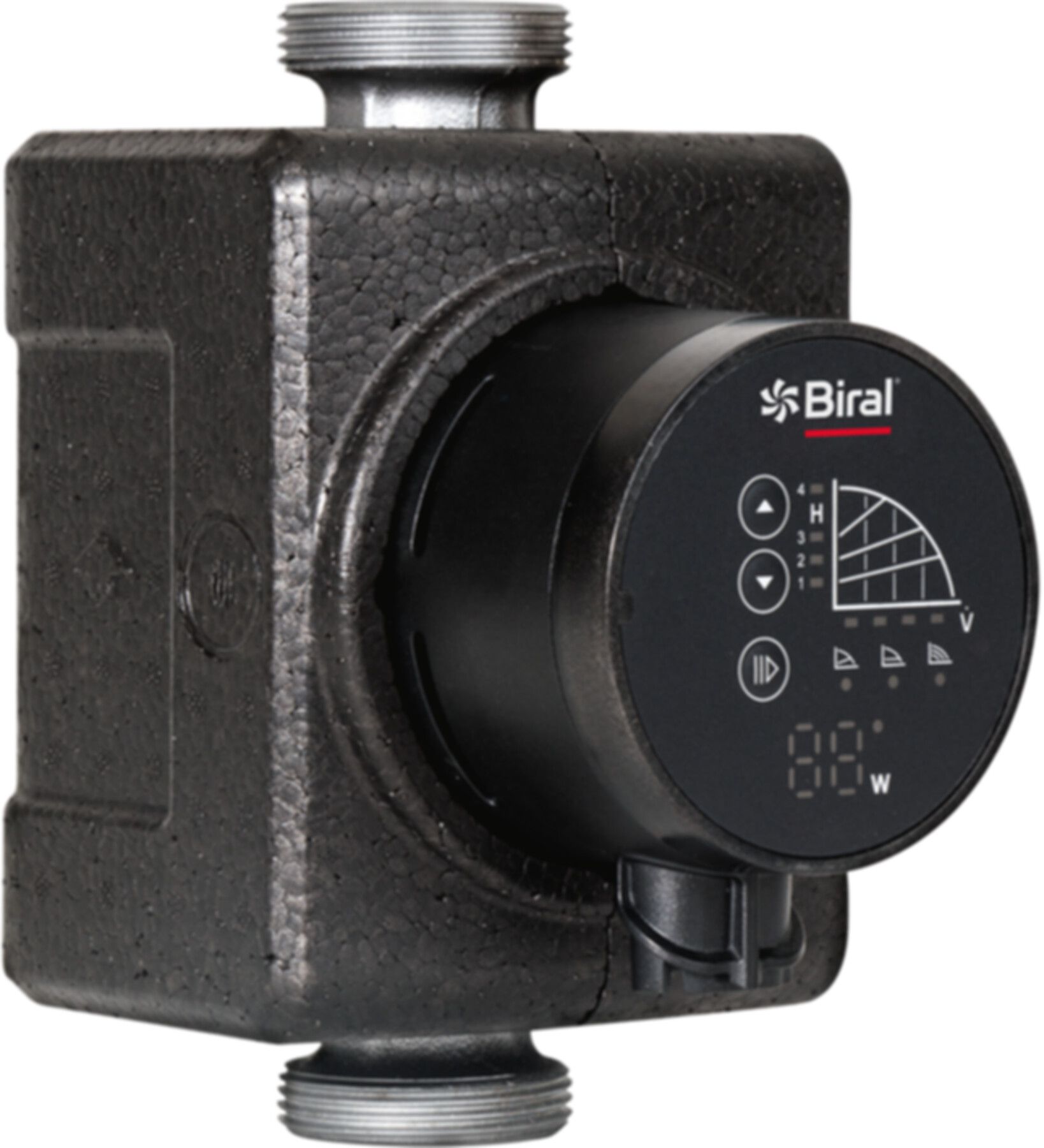 Pumpen BIRAL PrimAX 32-4 170 RED  2" - Permanentmagnetmotor für Warmwasserheiz.