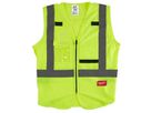 Warnschutz Weste gelb Gr. L/XL - Milwaukee, EN ISO 20471:2013 Klasse 2