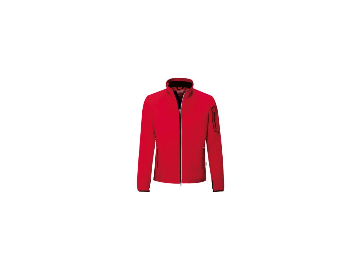 Light-Softshelljacke Brantford XS rot - 100% Polyester, 170 g/m²