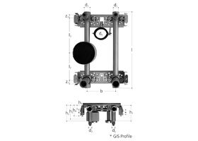 Sanipex Kompakteinheit 3/4" DN 20 - JRG LegioStop für GIS Profil, 1 Zähler