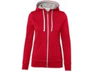 Women-Kapuzen-Jacke Bonded 55 % Polyest. - 45 % Baumwolle, 340 g /m²