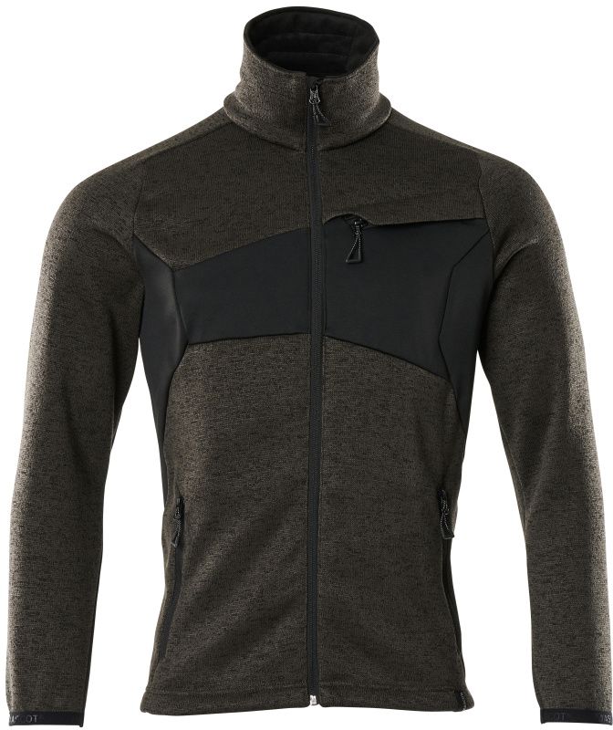 Strickpullover / Strickjacke - mit Reissverschluss