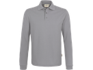 Longsleeve-Poloshirt Perf. 2XL titan - 50% Baumwolle, 50% Polyester, 220 g/m²