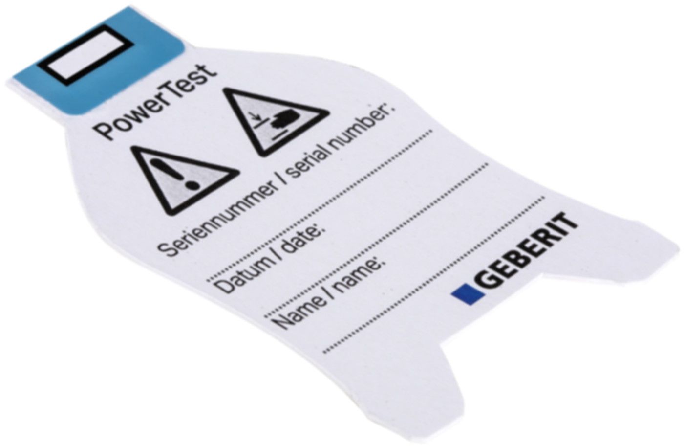 Geberit Power Test - für wartungsfreie Pressbacken