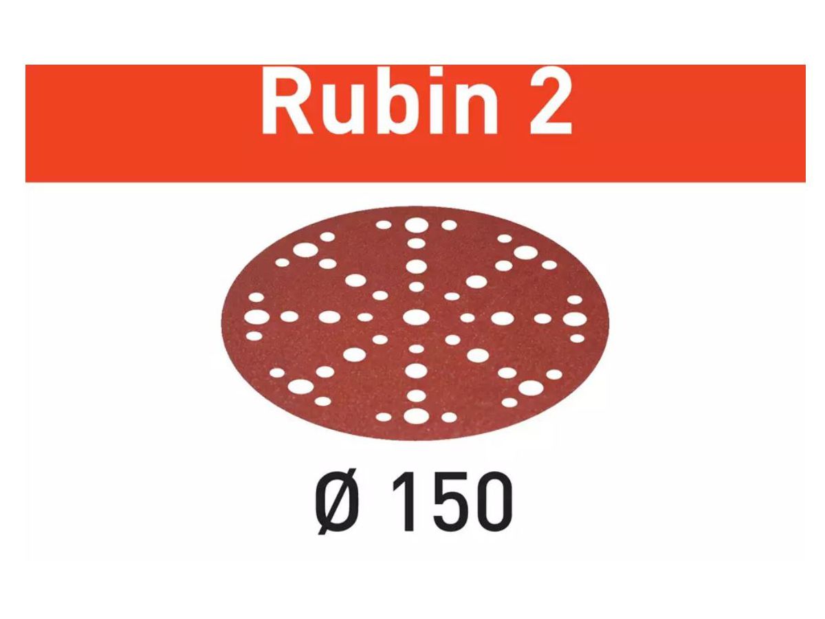 Schleifscheiben 150 Korn 80 - Festool Rubin, (Pack à 10 Stk.)