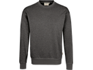 Sweatshirt Perf. XS anthrazit meliert - 50% Baumwolle, 50% Polyester, 300 g/m²