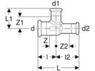 MPF-Tee 108-28-108 mm Nr. 21245