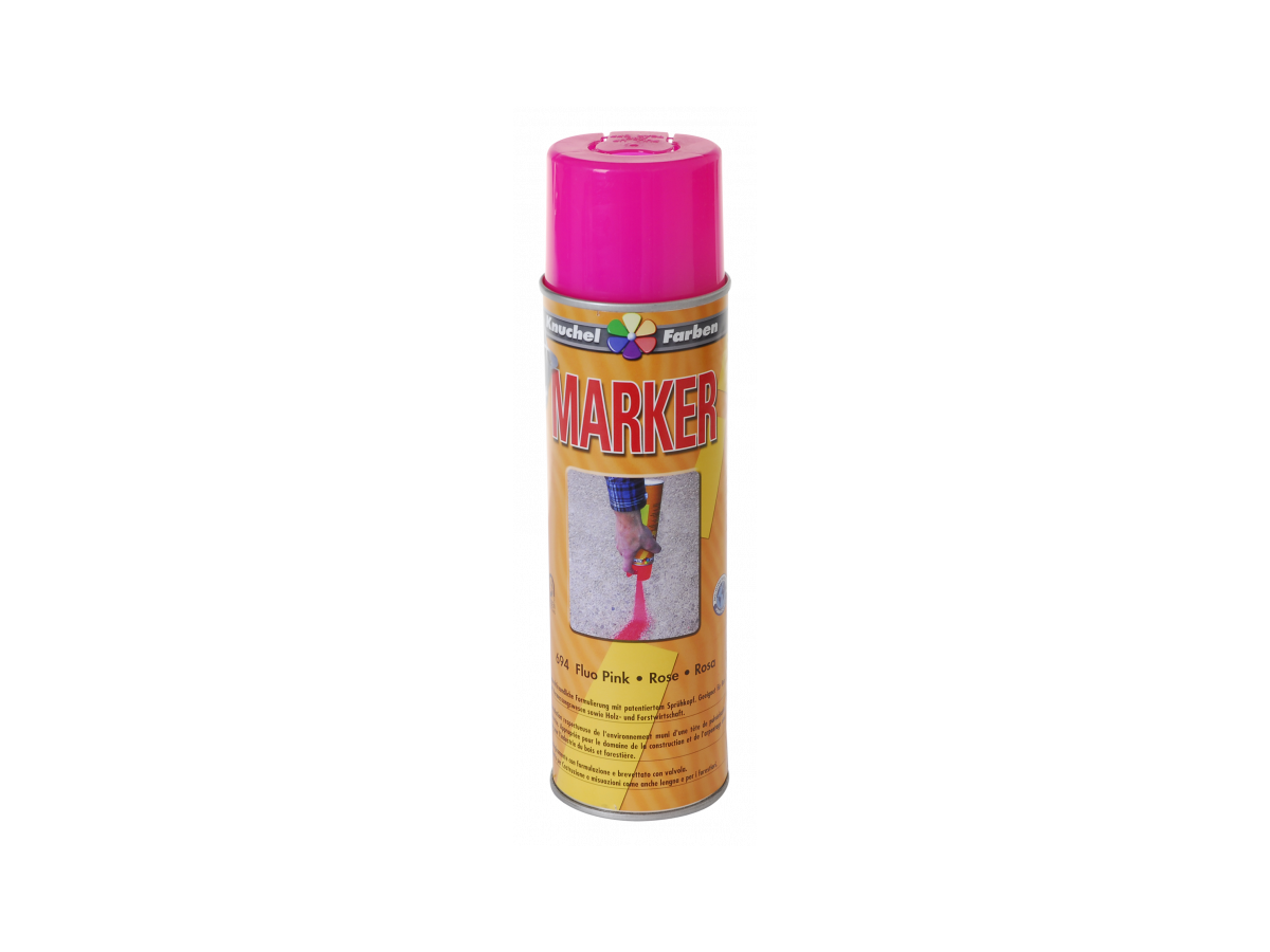 Markierspray Marker 500 ml pink - fluoreszent