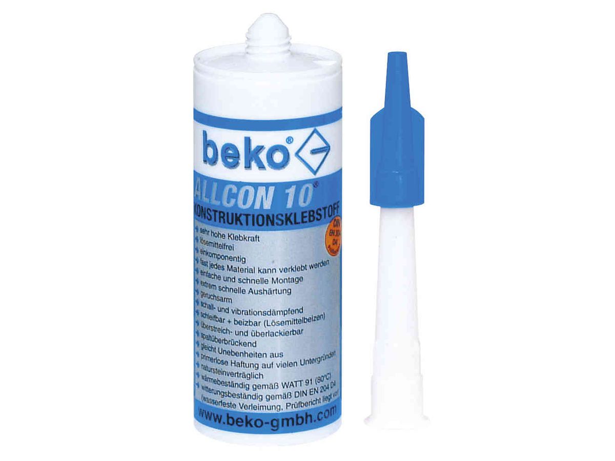 Beko-Allcon 10, 150ml, Farbe beige - Konstruktionsklebstoff