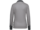 Damen-Sw.jacke Co. Perf. L titan/anth. - 50% Baumwolle, 50% Polyester, 300 g/m²