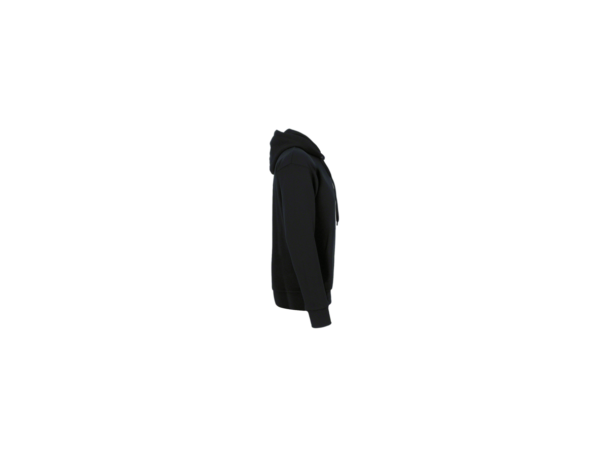 Kapuzen-Sweatshirt Premium 2XL schwarz - 70% Baumwolle, 30% Polyester, 300 g/m²