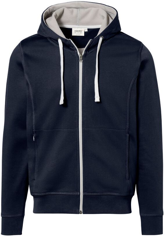 Kapuzen-Jacke in Bonded-Qualität - 45 % Baumw. 55 % Polyest. Gr. XS-3XL