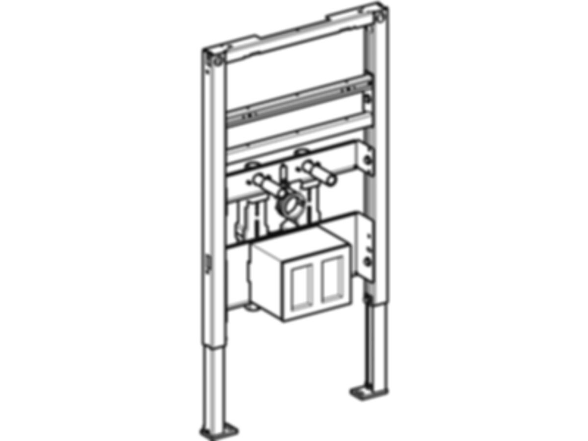 Geberit-Duofix - Element für Waschtisch - 82-98 cm