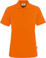 Damen-Poloshirt Classic Gr. 2XL, orange - 100% Baumwolle
