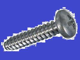 Linsen-Blechschrauben INOX A2 DIN 7981F - mit Kreuzschlitz Phillips Form H