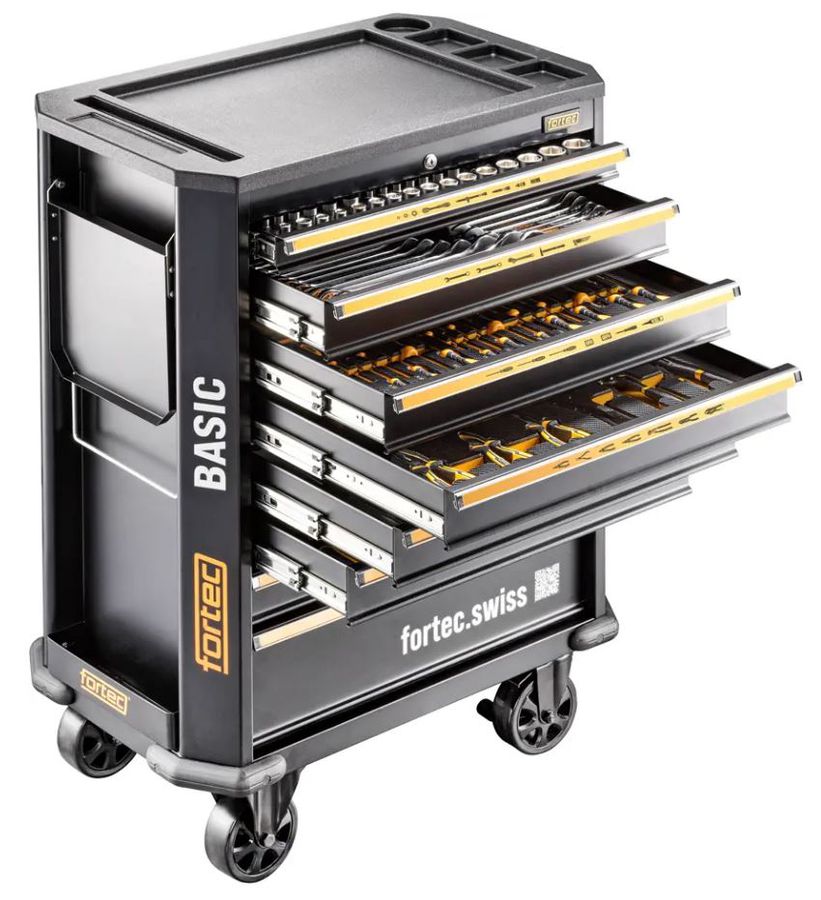 Werkstattwagen BASIC fortec - 434-tlg.