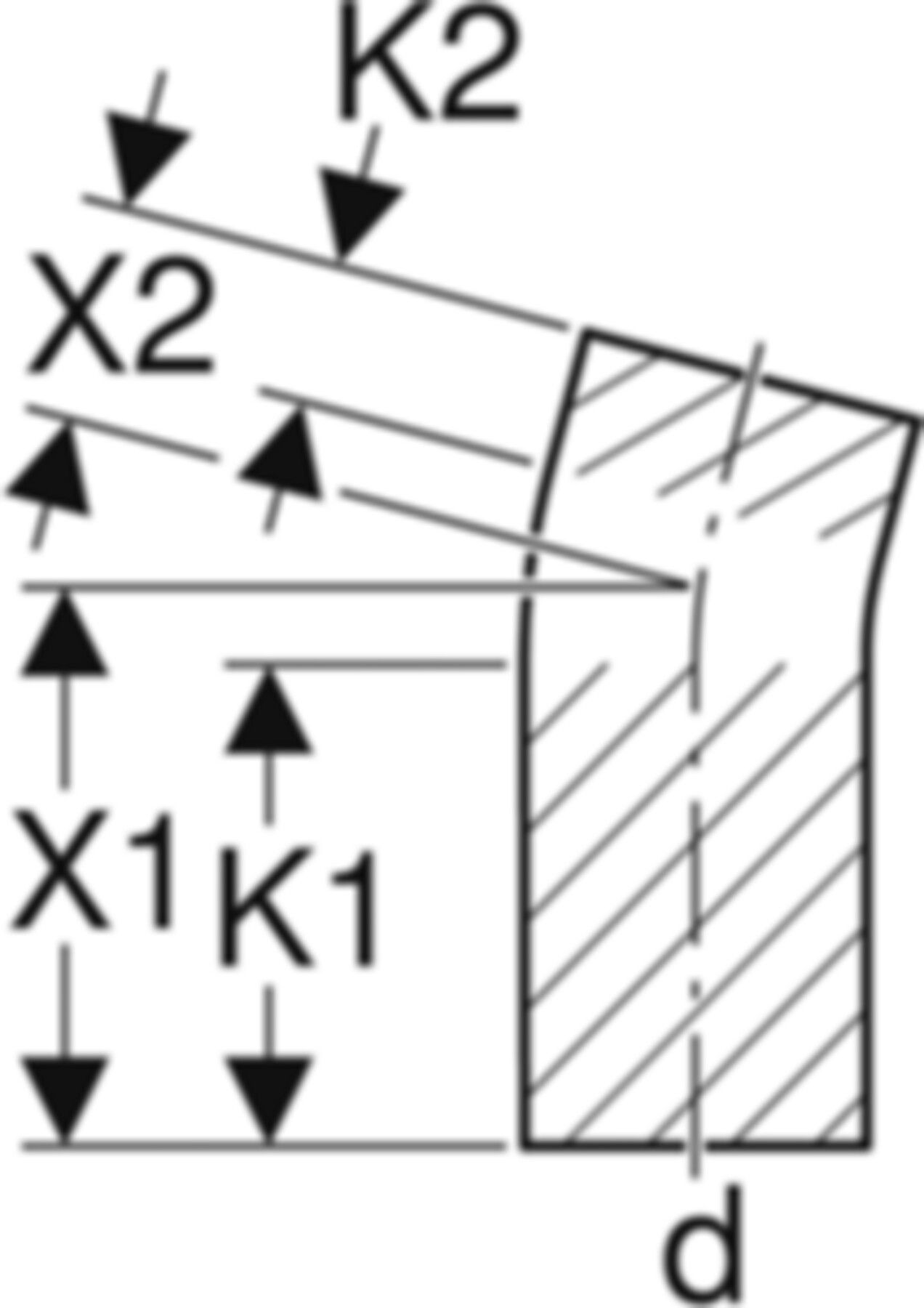 Geberit PE Bogen 15° - mit langem Schenkel
