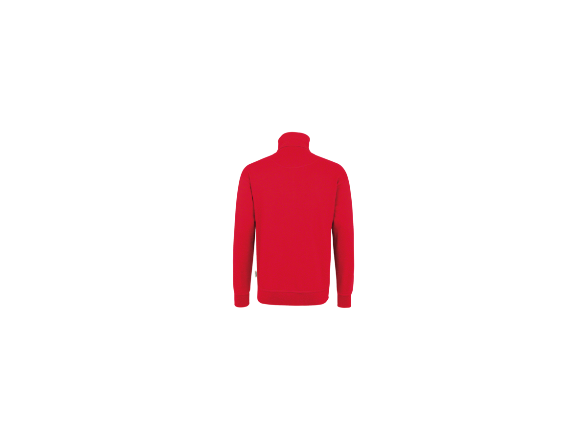 Zip-Sweatshirt Premium Gr. 5XL, rot - 70% Baumwolle, 30% Polyester, 300 g/m²