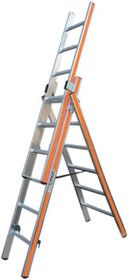 Mehrzweckleiter Leichtmetall, 3-teilig - Typ 146, Konische Leitern
