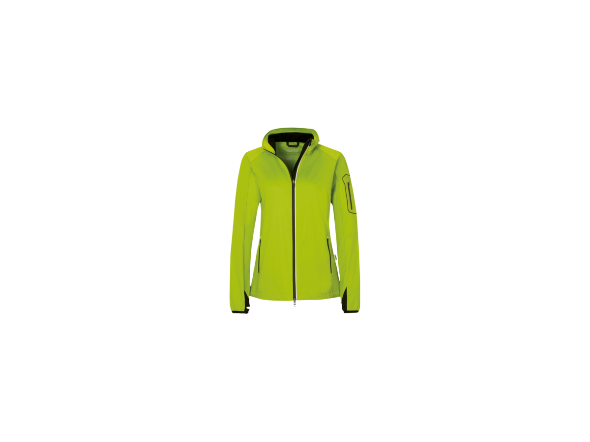 Damen-Light-Softsh.jacke Sidney XS kiwi - 100% Polyester, 170 g/m²