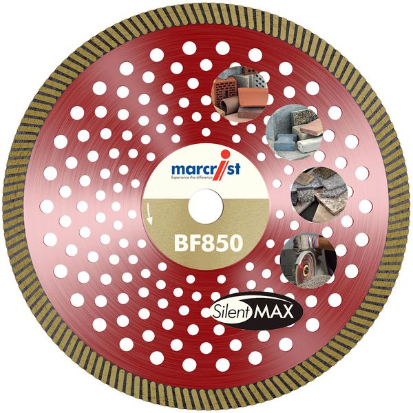 Diamanttrennscheibe BF 850 SilentMax - Marcrist