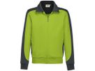 Sweatjacke Contrast Performance - 50% Baumwolle / 50% Polyester